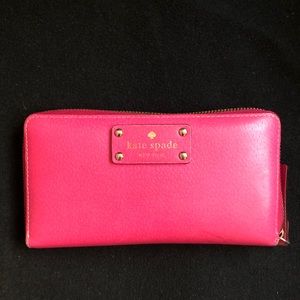 Kate Spade Hot Pink Wallet